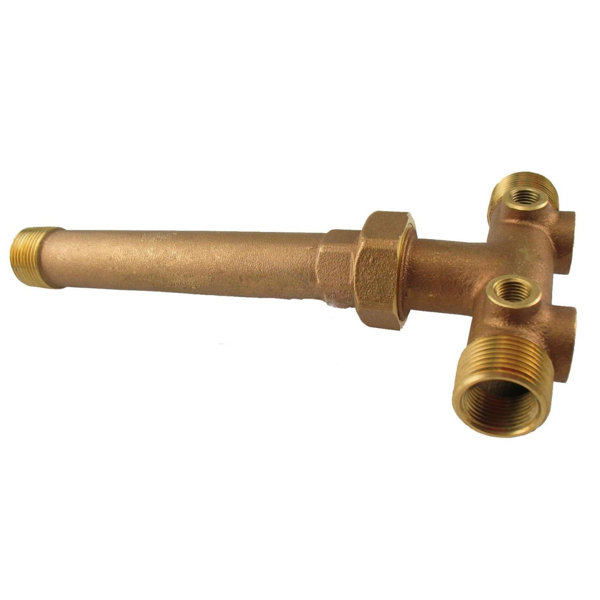 Plumbing N Parts 1 in. x 10 in. Tee Pressure Tank Tee in Modern Style